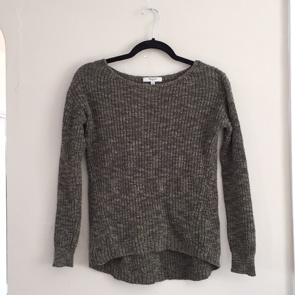 Madewell boatneck sweater